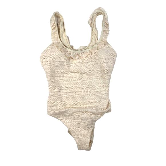 Andie Swim - Hydra One Piece Swimsuit in Cream - Picture 1 of 5